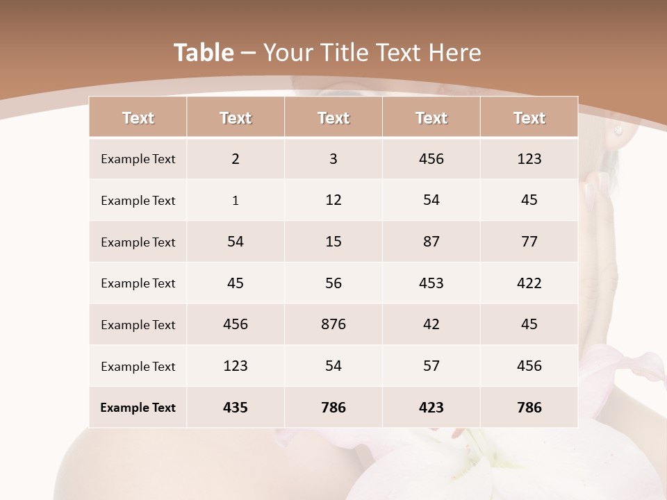 Smile Teenager Young PowerPoint Template
