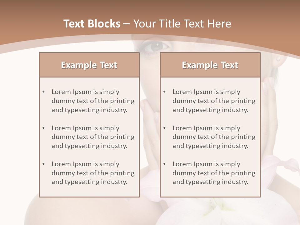 Smile Teenager Young PowerPoint Template