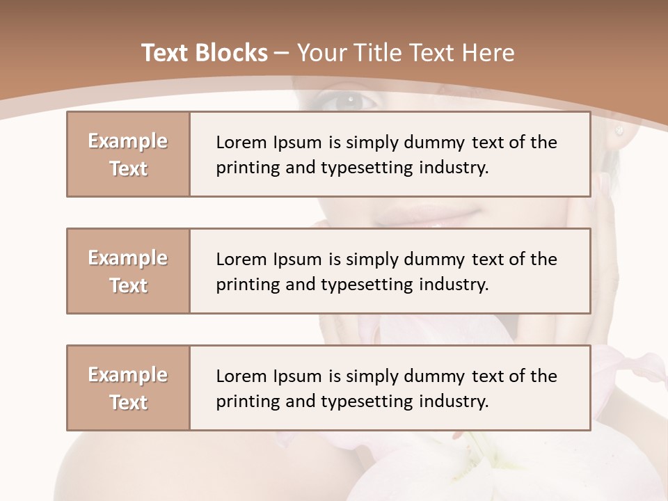 Smile Teenager Young PowerPoint Template