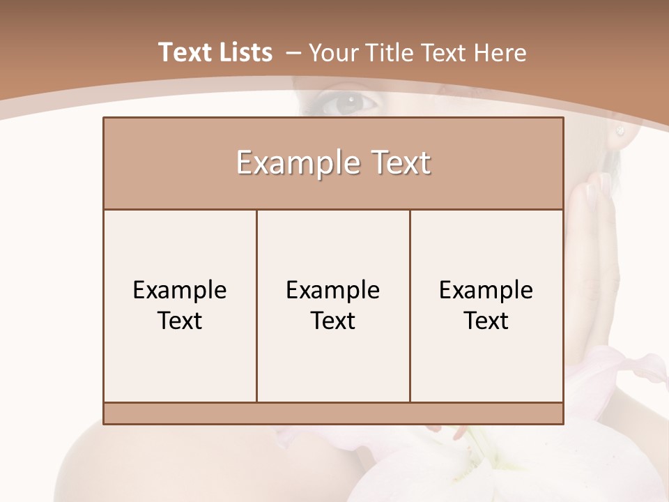 Smile Teenager Young PowerPoint Template