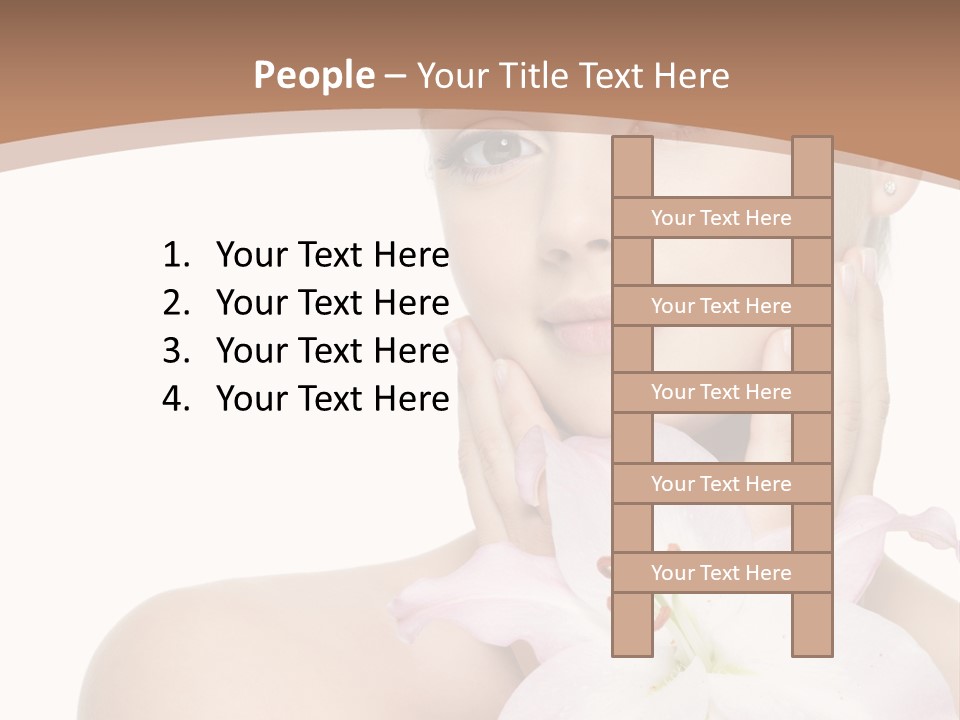 Smile Teenager Young PowerPoint Template