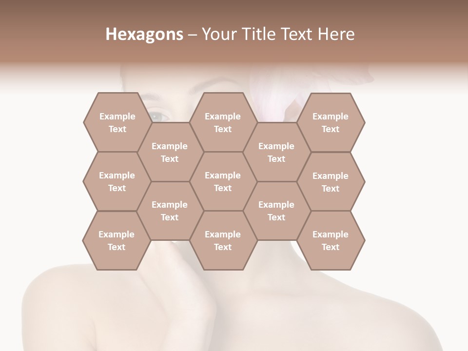 High Key Portrait White Background PowerPoint Template