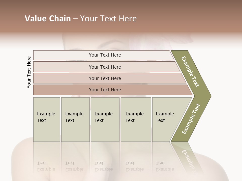 High Key Portrait White Background PowerPoint Template