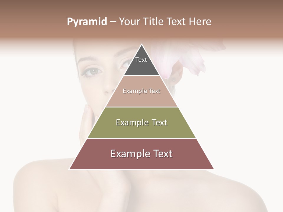 High Key Portrait White Background PowerPoint Template