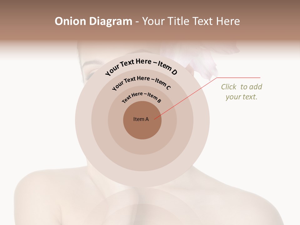 High Key Portrait White Background PowerPoint Template