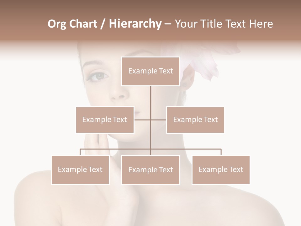 High Key Portrait White Background PowerPoint Template