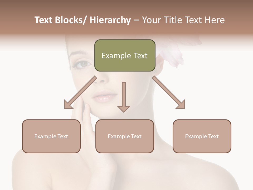 High Key Portrait White Background PowerPoint Template