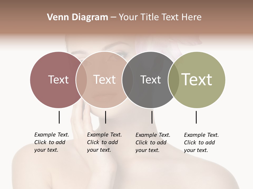 High Key Portrait White Background PowerPoint Template