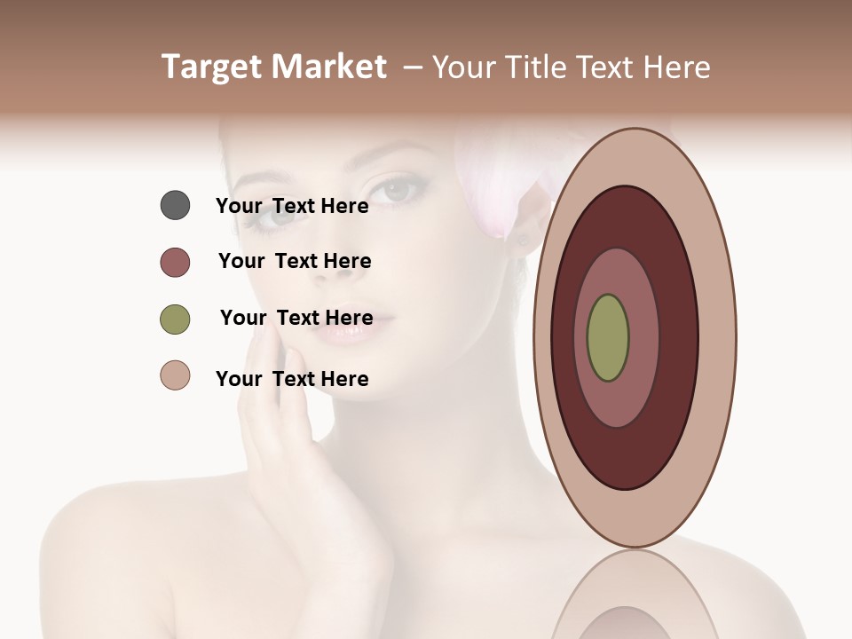 High Key Portrait White Background PowerPoint Template