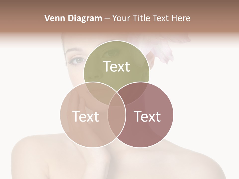 High Key Portrait White Background PowerPoint Template