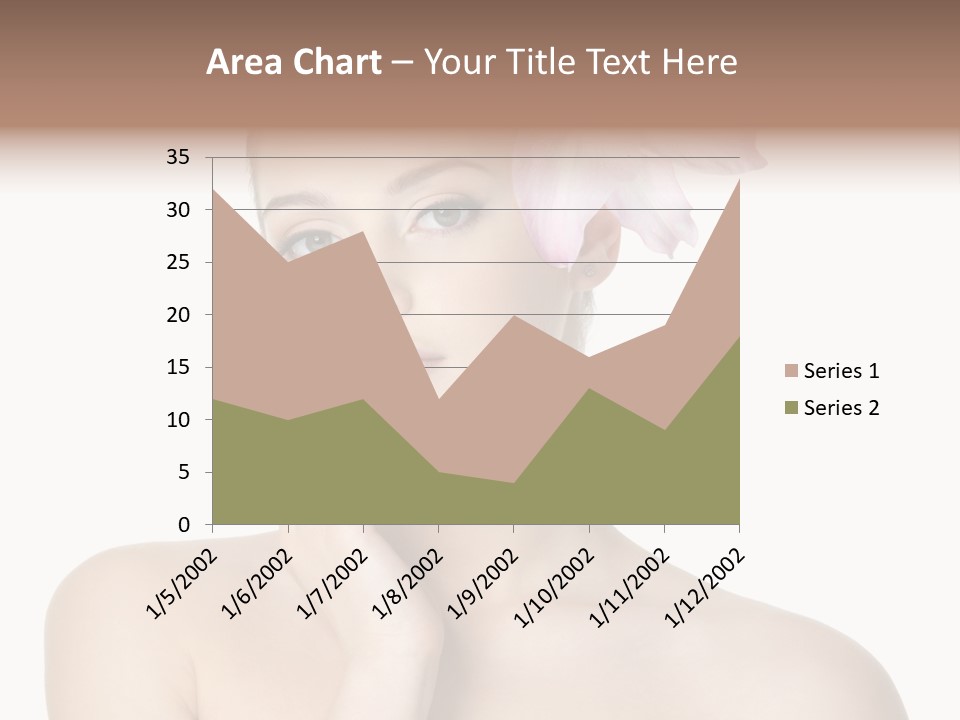 High Key Portrait White Background PowerPoint Template