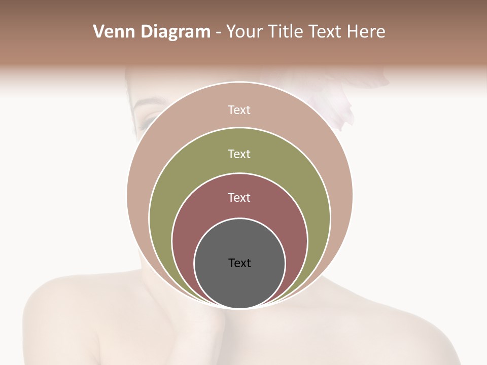 High Key Portrait White Background PowerPoint Template