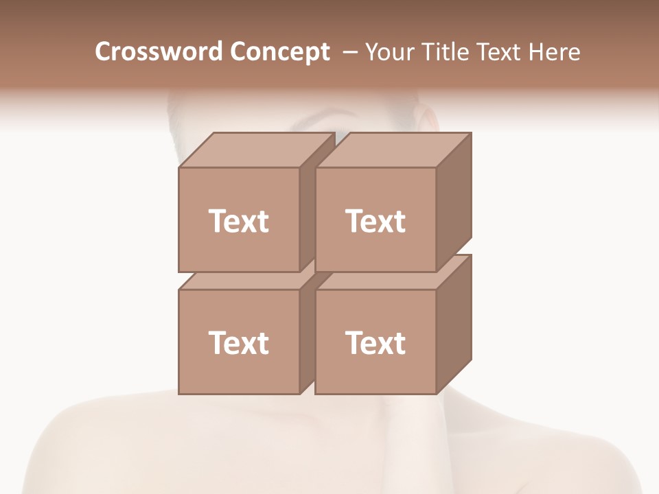 Horizontal Skin Beauty PowerPoint Template