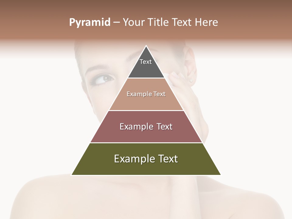 Horizontal Skin Beauty PowerPoint Template