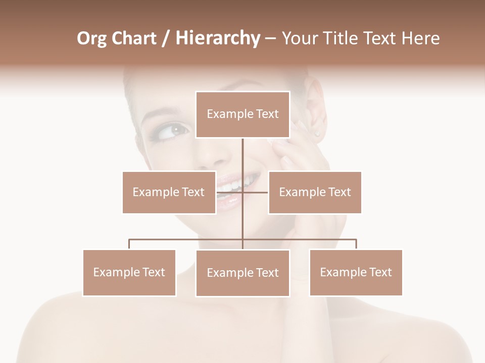 Horizontal Skin Beauty PowerPoint Template