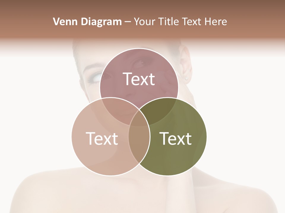 Horizontal Skin Beauty PowerPoint Template