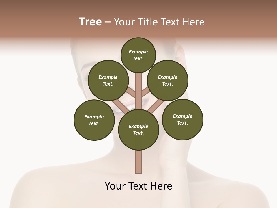 Horizontal Skin Beauty PowerPoint Template