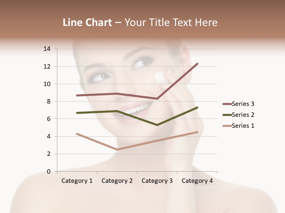 Horizontal Skin Beauty PowerPoint Template