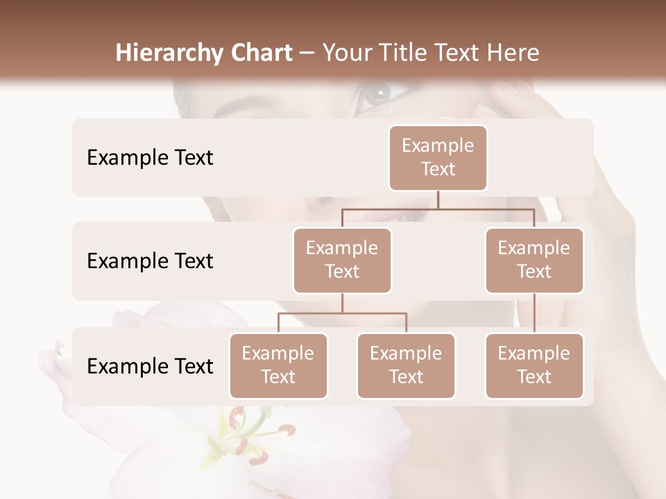 Happy Teenager Cheek PowerPoint Template