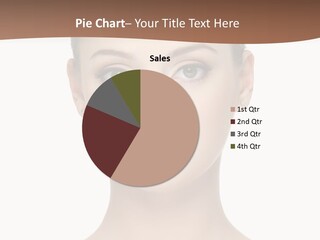 Lipstick Caucasian Teenager PowerPoint Template