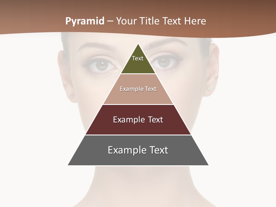 Lipstick Caucasian Teenager PowerPoint Template