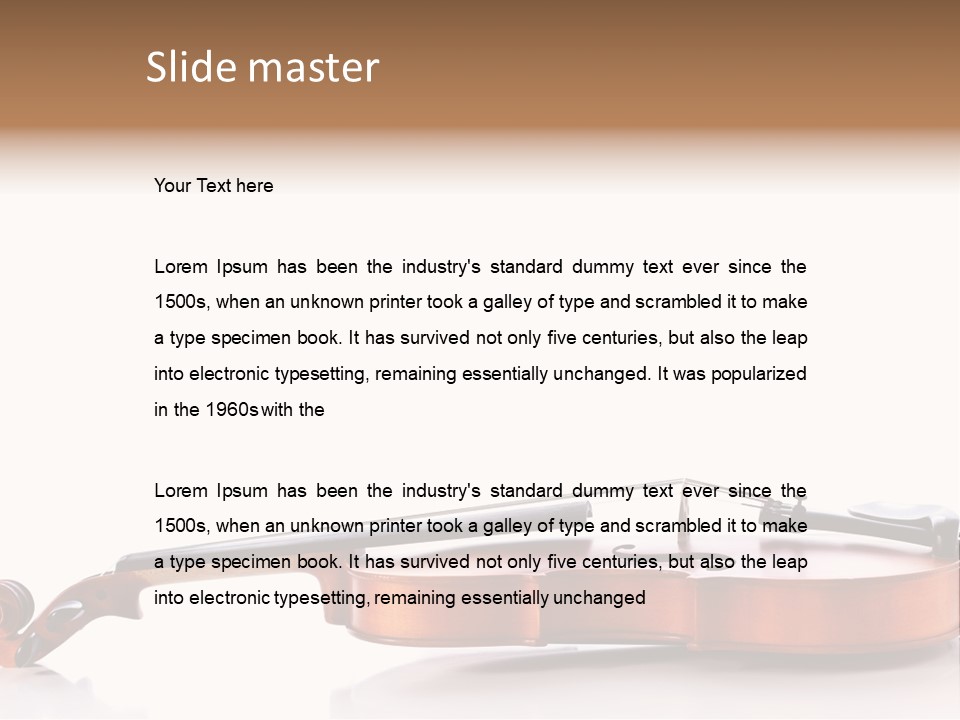 Learn Music School Booklet PowerPoint Template