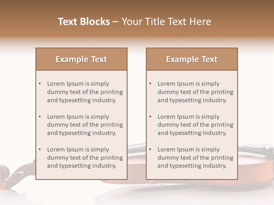 Learn Music School Booklet PowerPoint Template