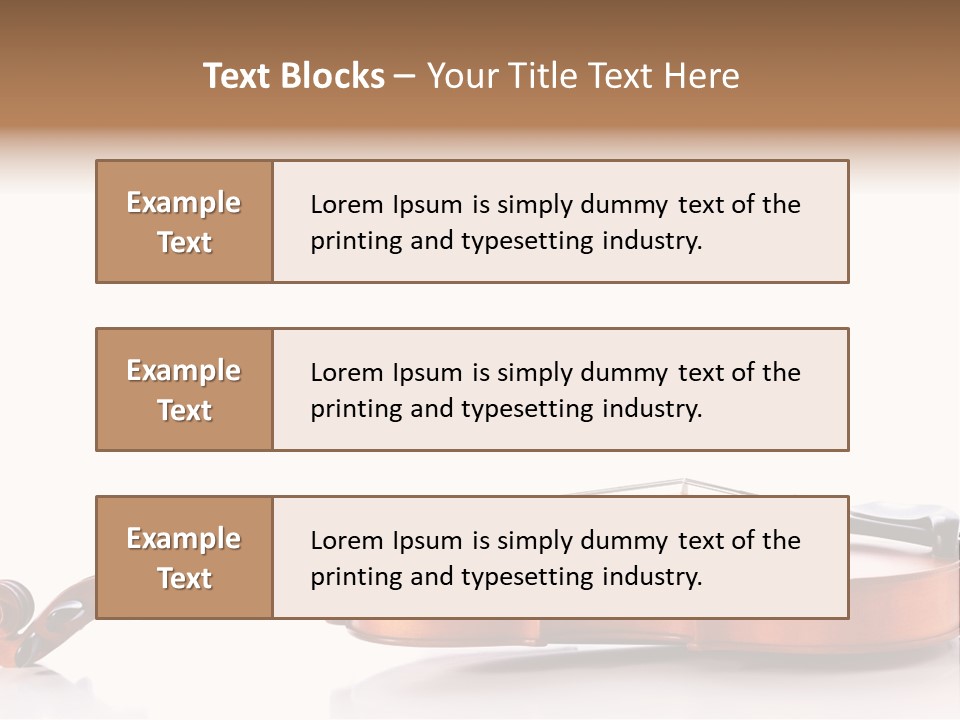 Learn Music School Booklet PowerPoint Template