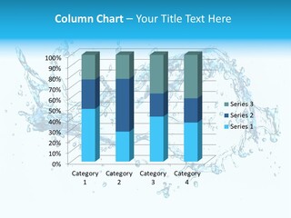 Background Droplet Flowing PowerPoint Template