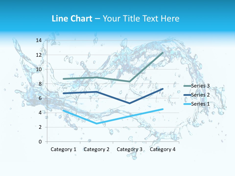 Background Droplet Flowing PowerPoint Template