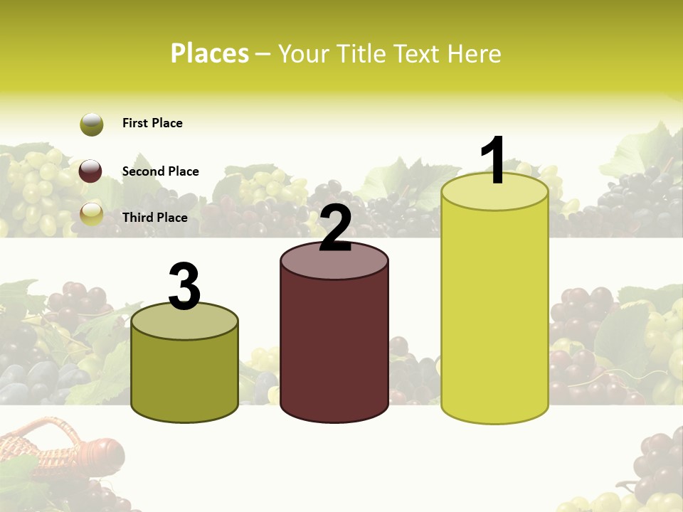 Background Green Leaves PowerPoint Template