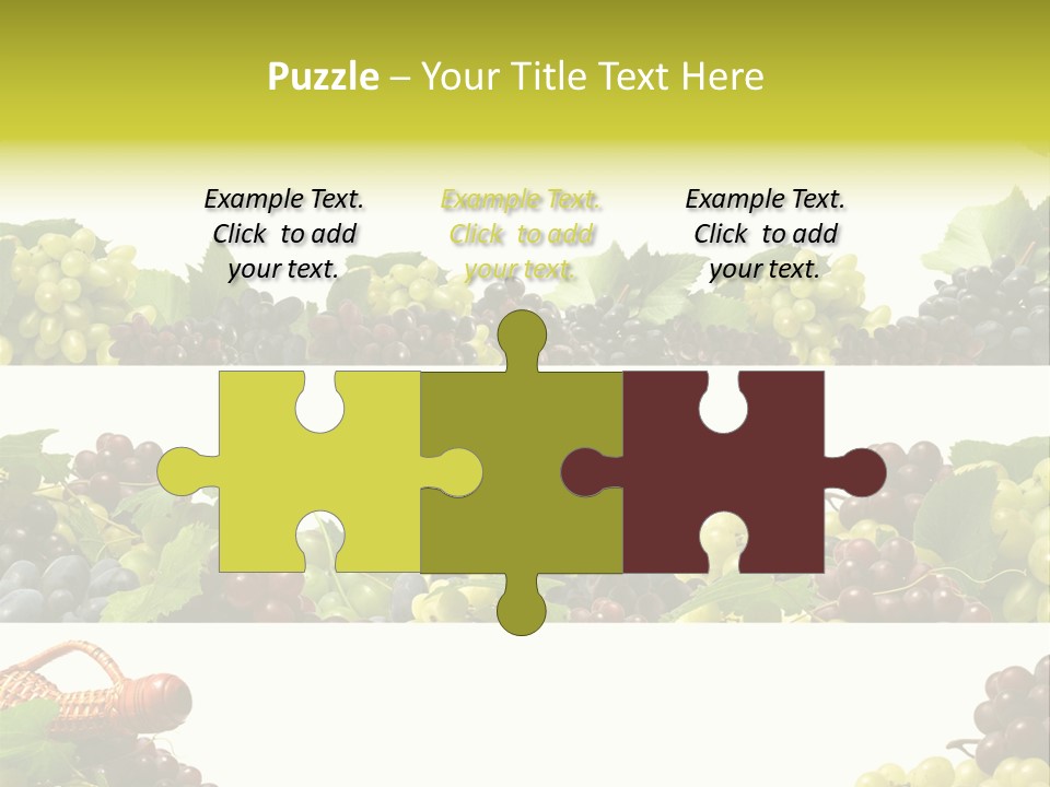 Background Green Leaves PowerPoint Template