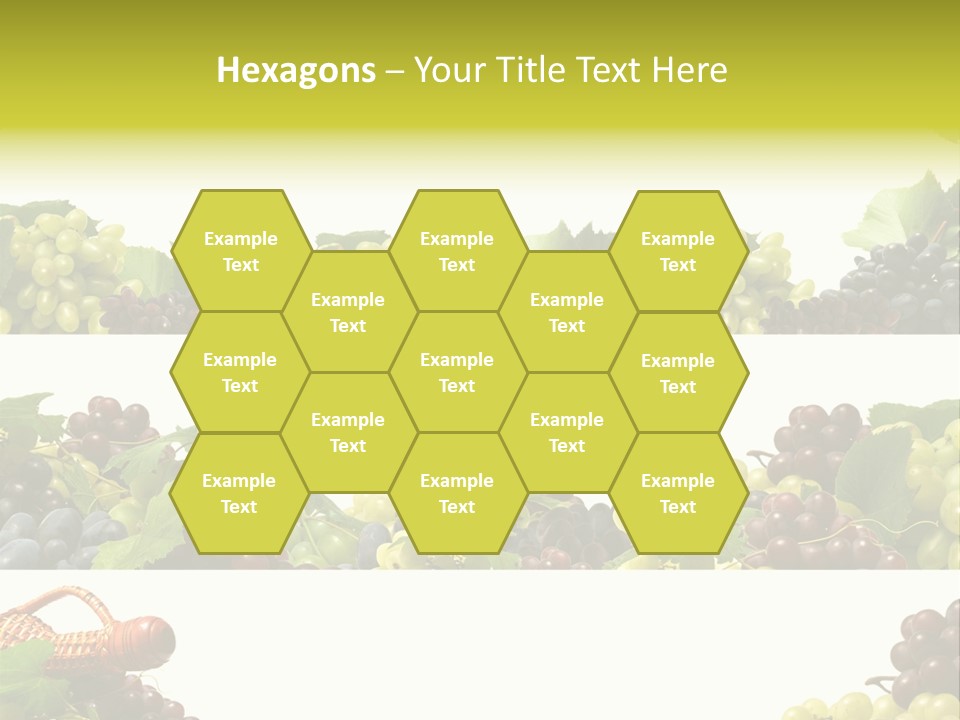 Background Green Leaves PowerPoint Template