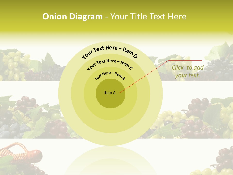 Background Green Leaves PowerPoint Template