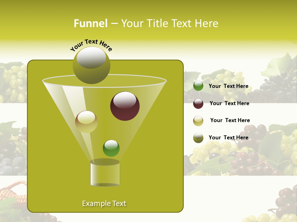 Background Green Leaves PowerPoint Template