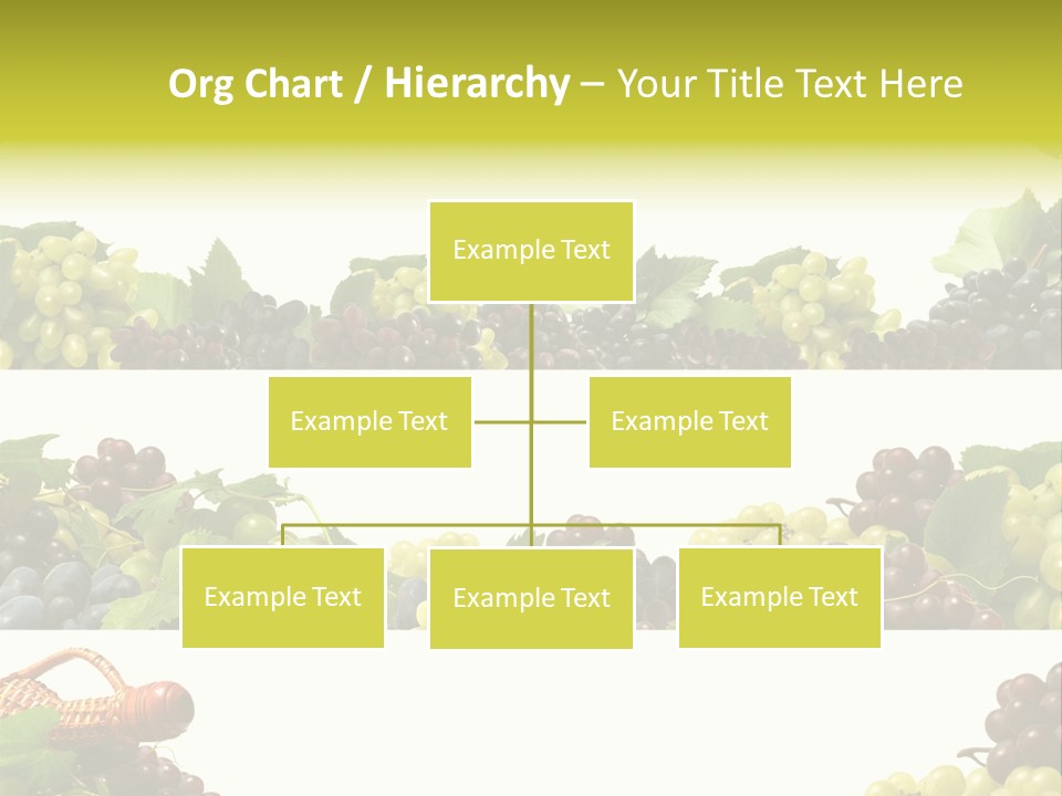 Background Green Leaves PowerPoint Template