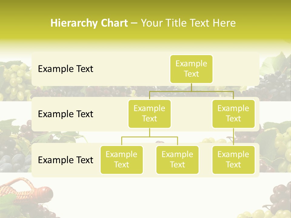Background Green Leaves PowerPoint Template