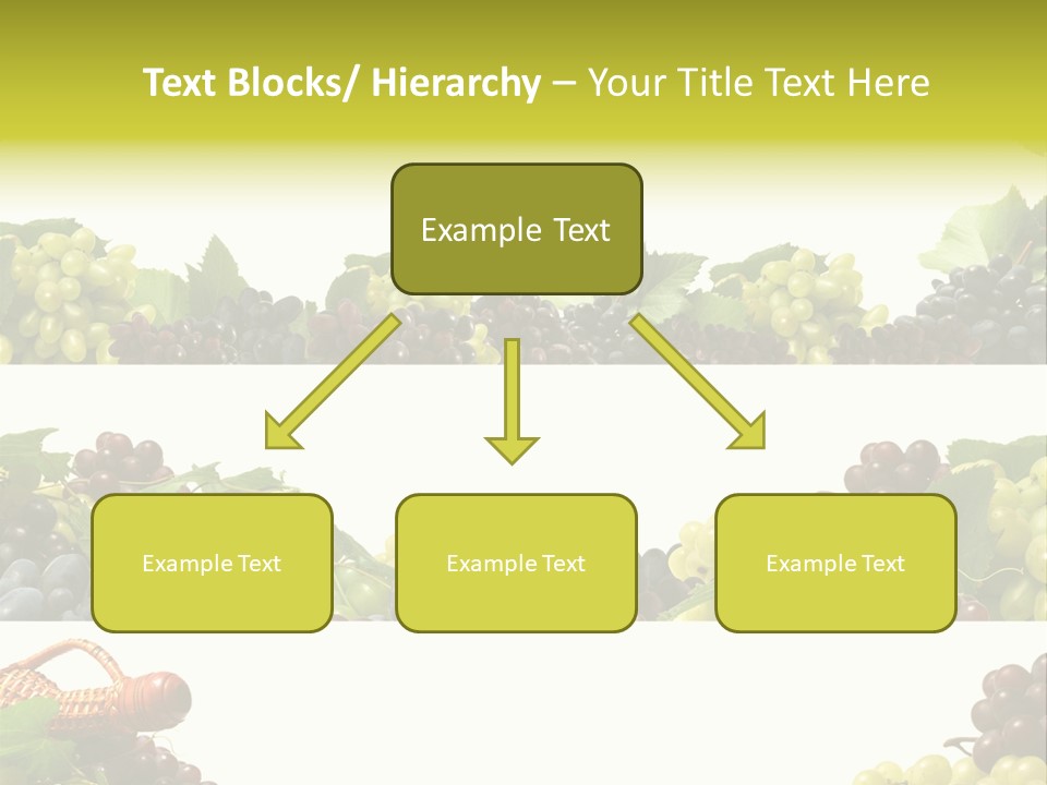 Background Green Leaves PowerPoint Template