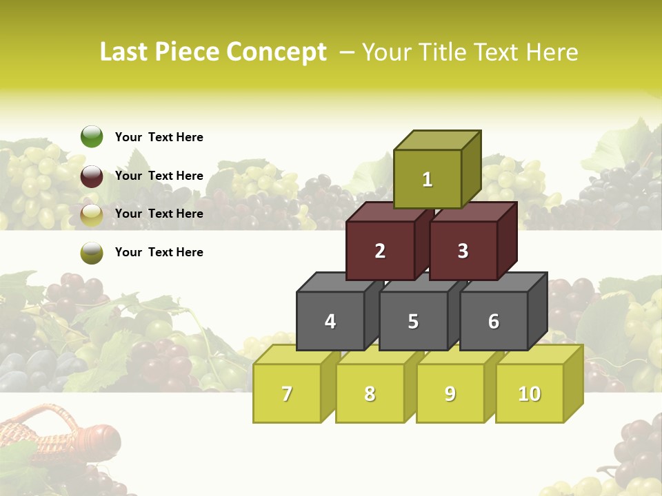 Background Green Leaves PowerPoint Template