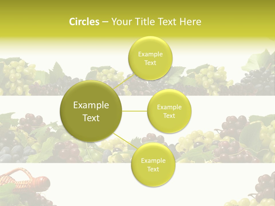 Background Green Leaves PowerPoint Template