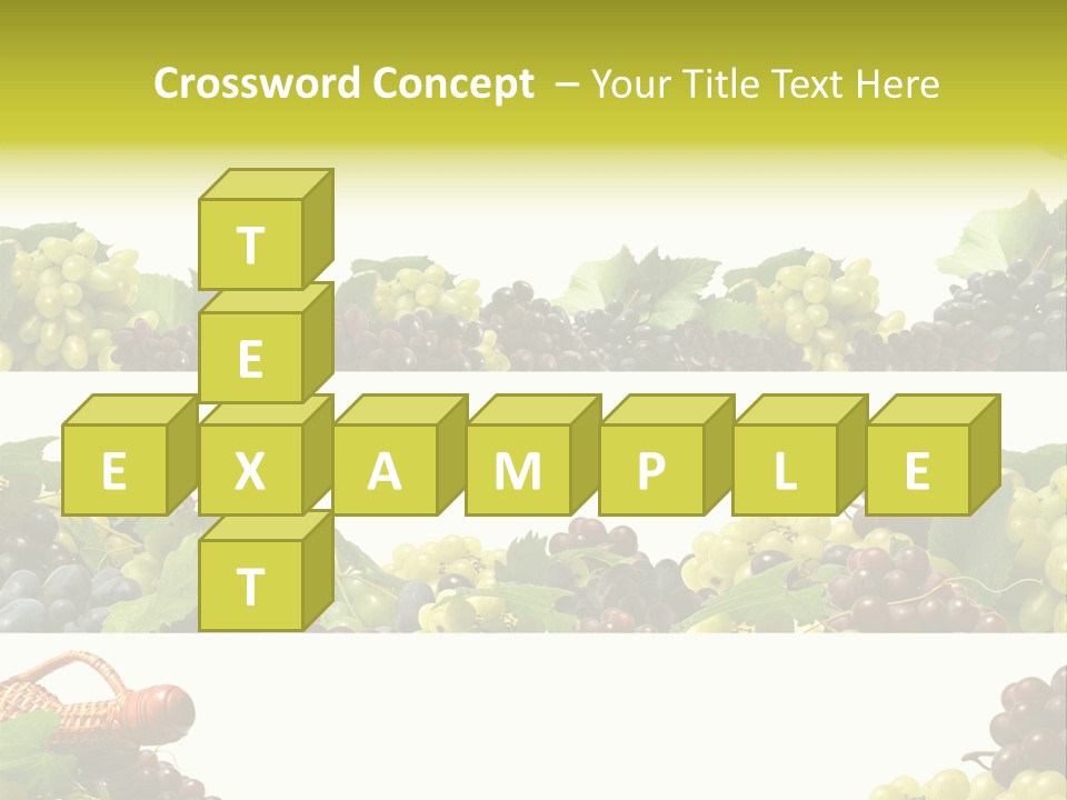 Background Green Leaves PowerPoint Template