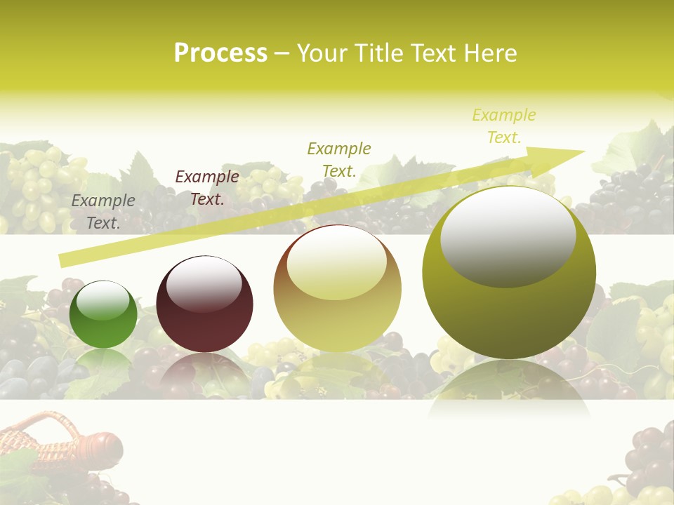 Background Green Leaves PowerPoint Template