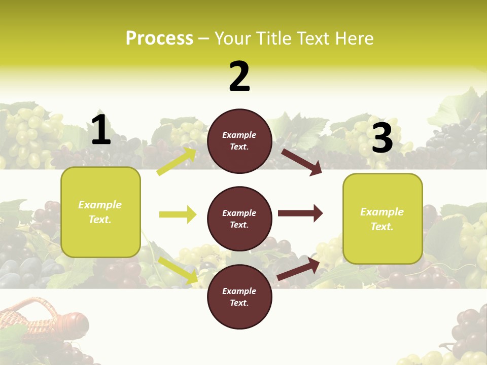 Background Green Leaves PowerPoint Template