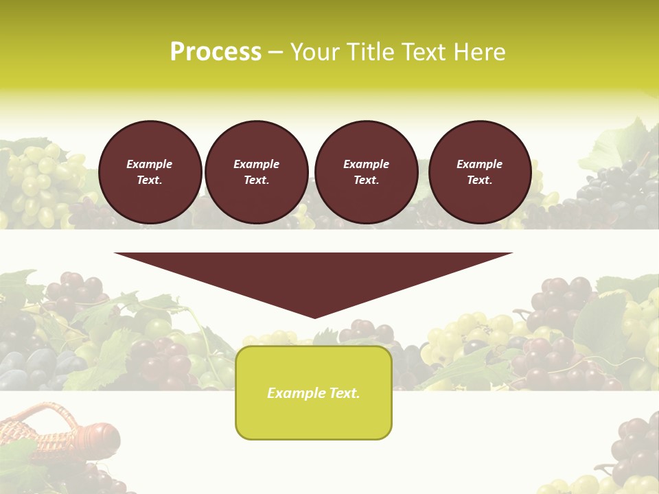 Background Green Leaves PowerPoint Template