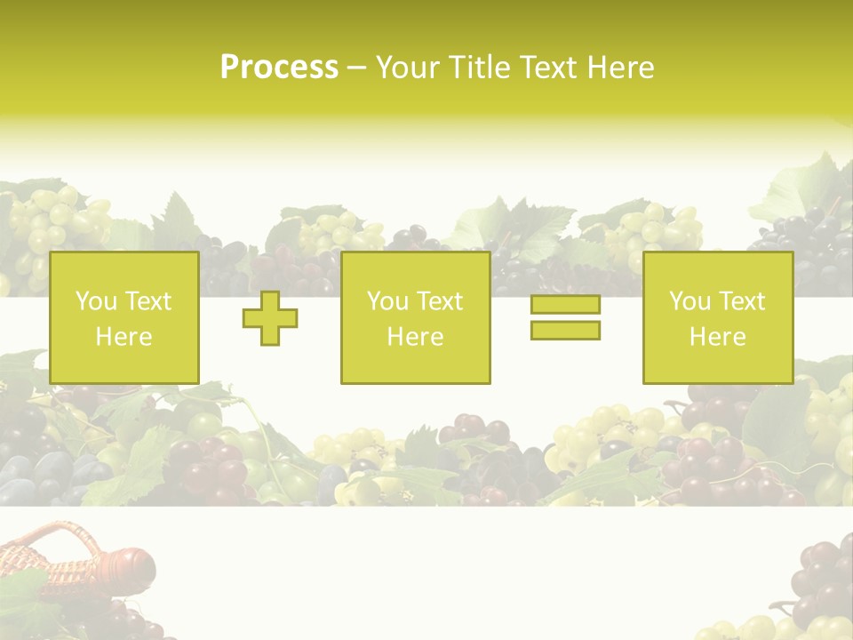 Background Green Leaves PowerPoint Template