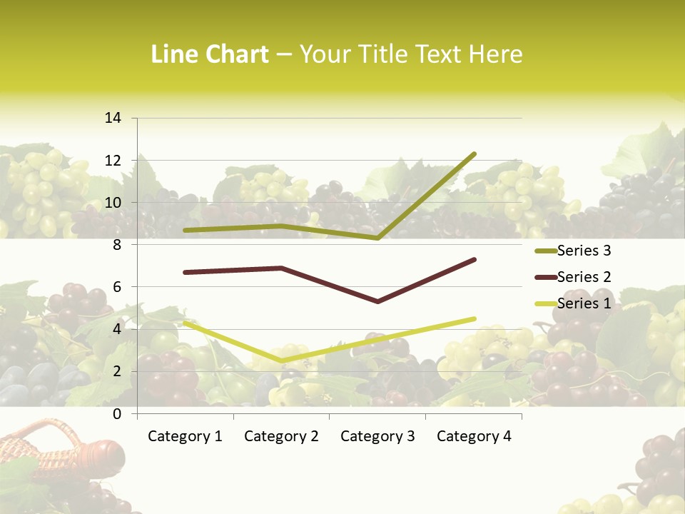 Background Green Leaves PowerPoint Template