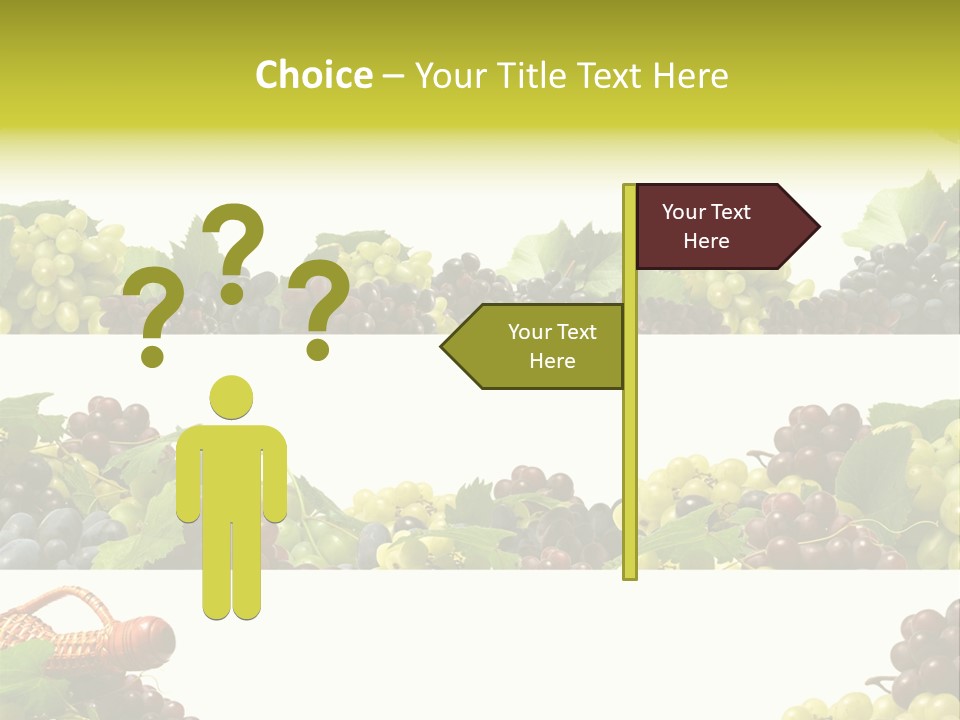 Background Green Leaves PowerPoint Template