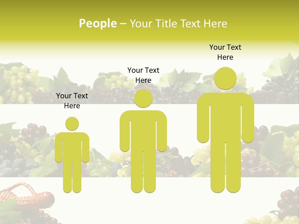 Background Green Leaves PowerPoint Template