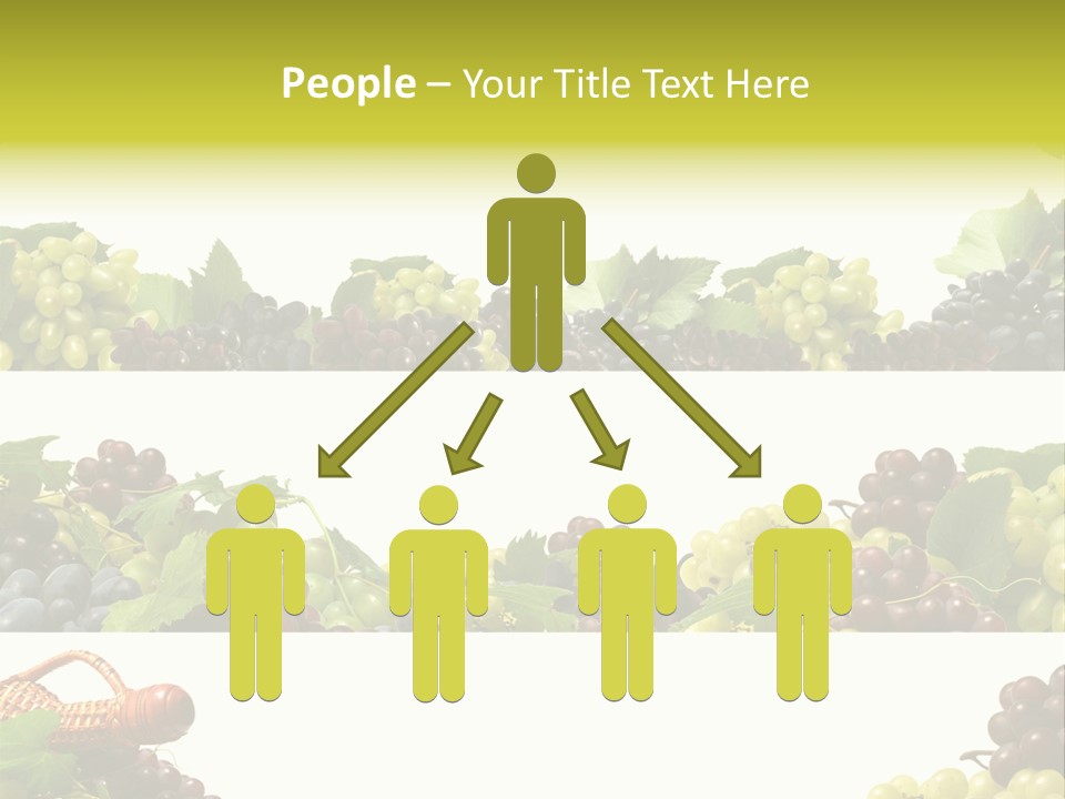 Background Green Leaves PowerPoint Template