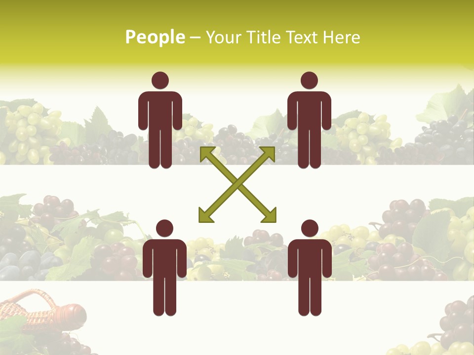 Background Green Leaves PowerPoint Template